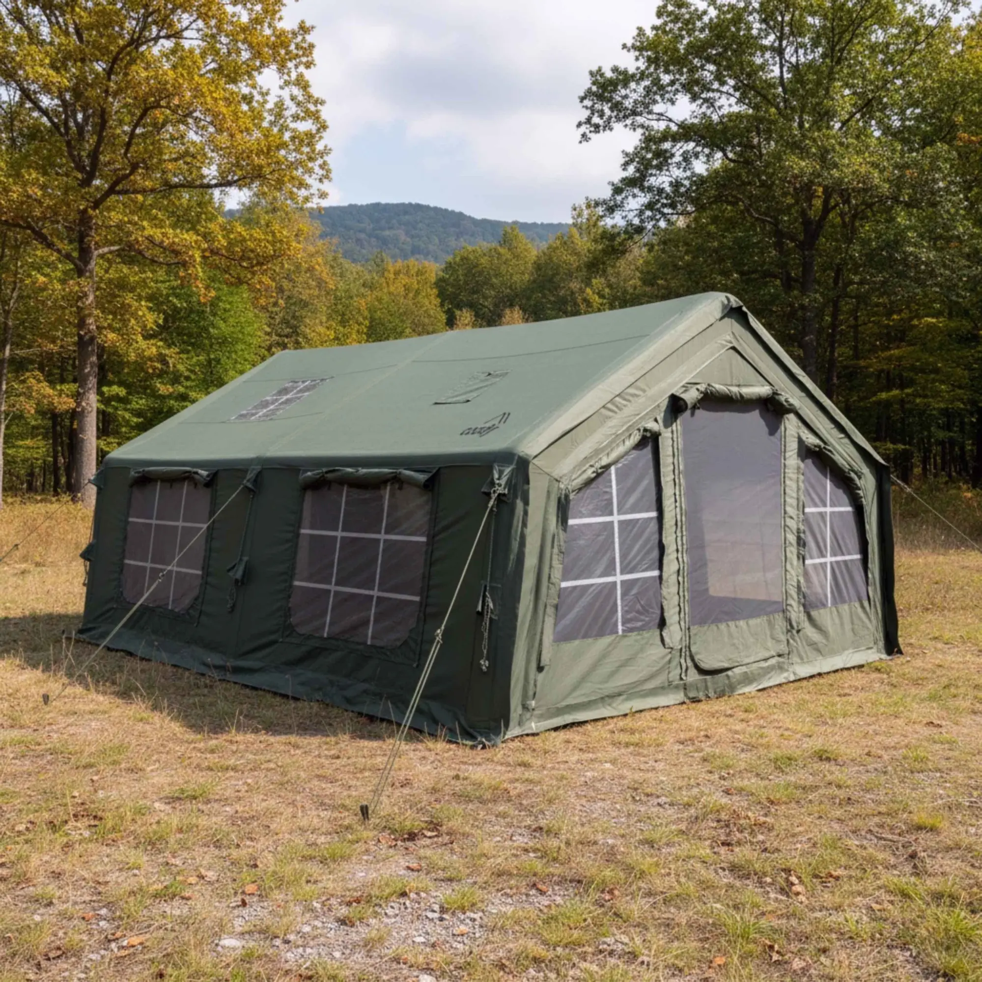 Coody 17.2 Green inflatable tent